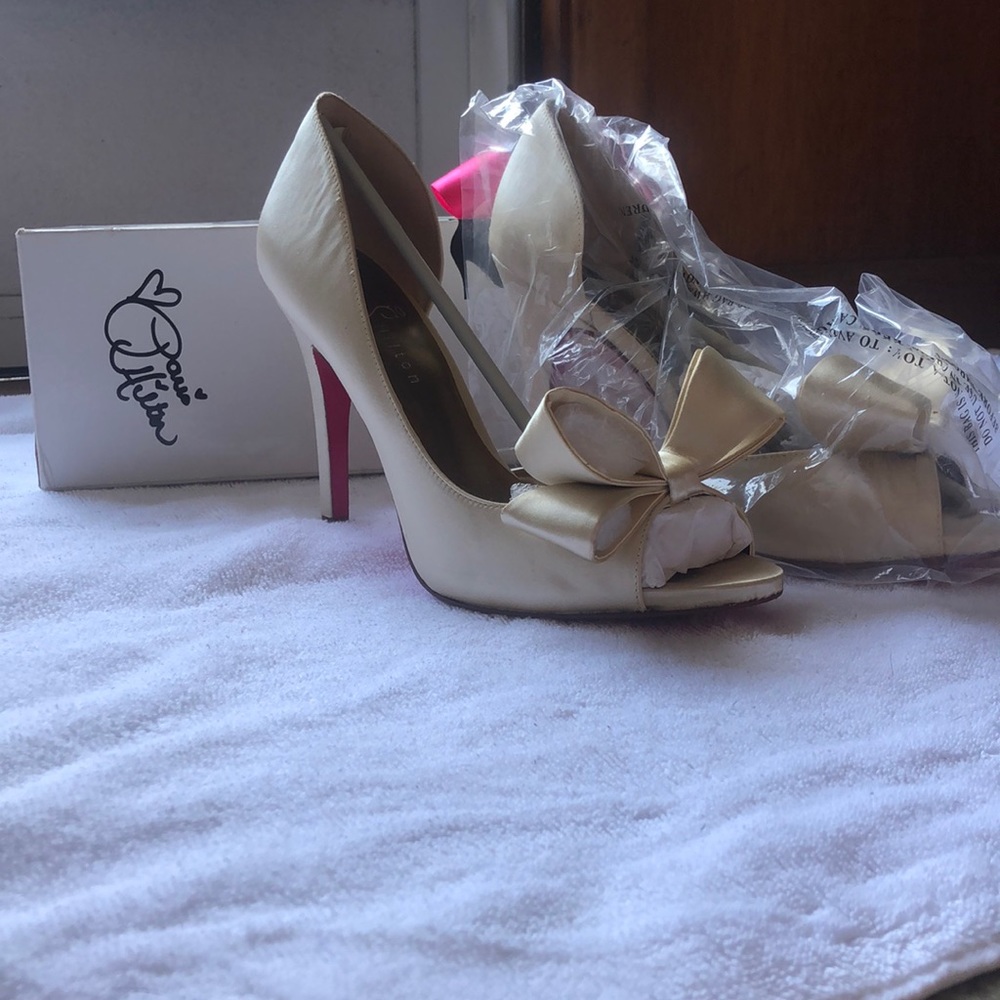 Paris Hilton (my glass slipper) heels